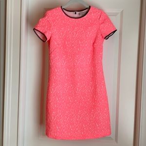 Hot Pink Leopard Dress